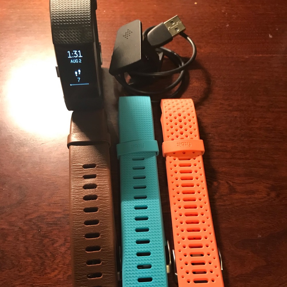 Fitbit Charge 2 with extra straps